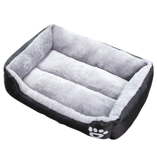Rectangle Paw Print Dog Beds